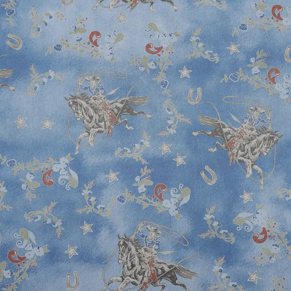 Patchwork Denim Duvet Cover Set
