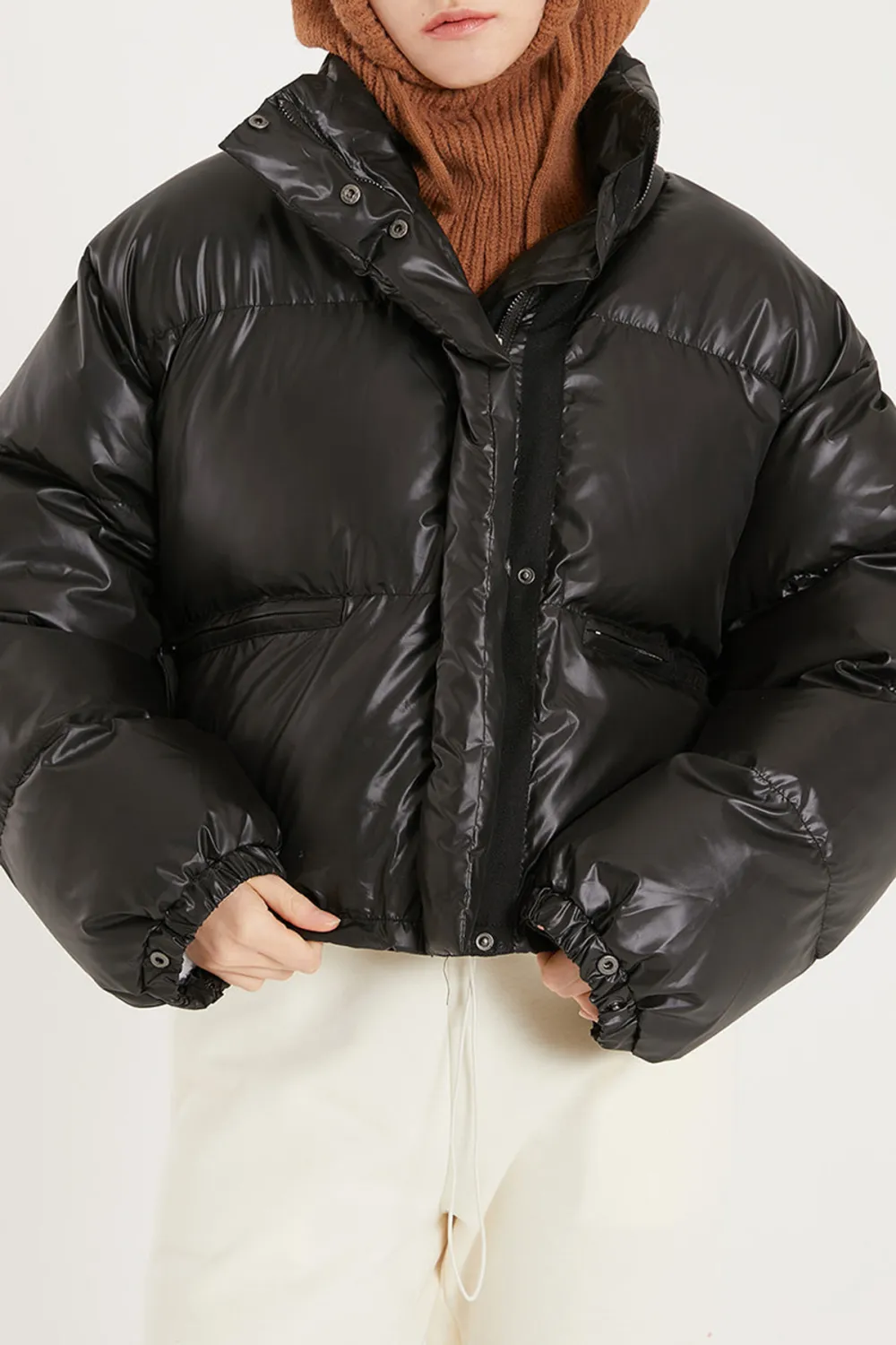 Floral Puffer Jacket