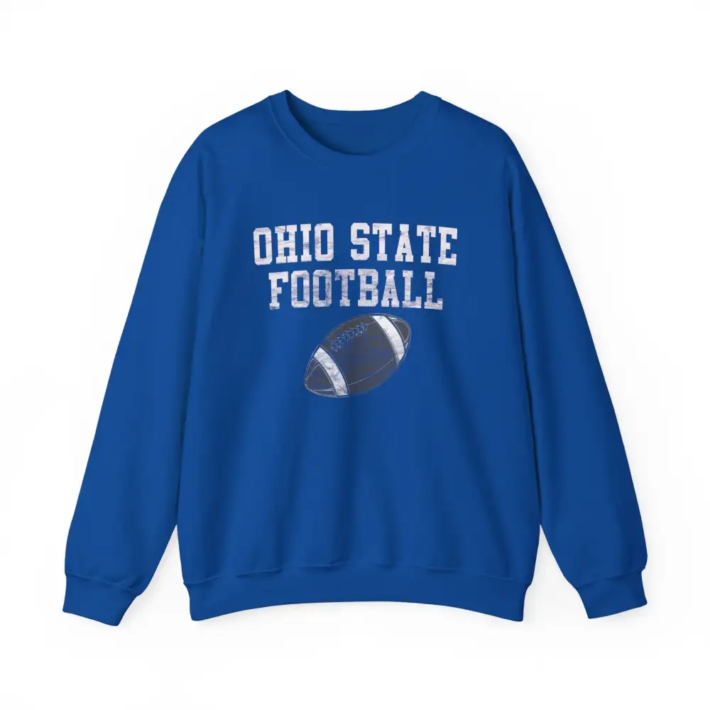 Vintage Football Graphic Crewneck Sweatshirt