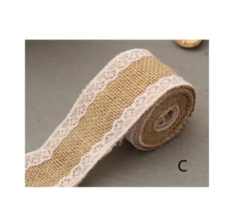 Protective Burlap Lace Ribbon Roll