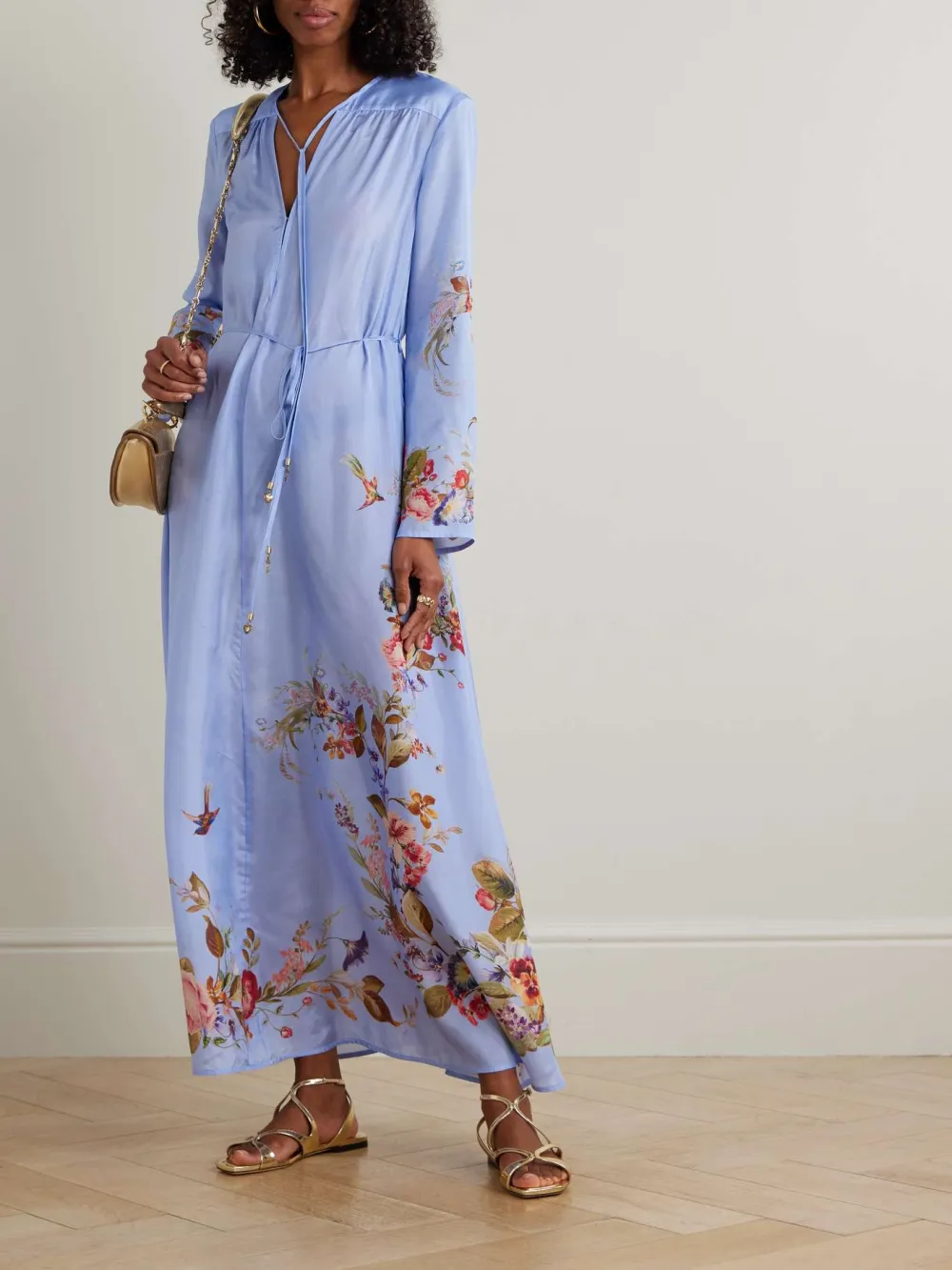 Relaxed Fit Floral Dress