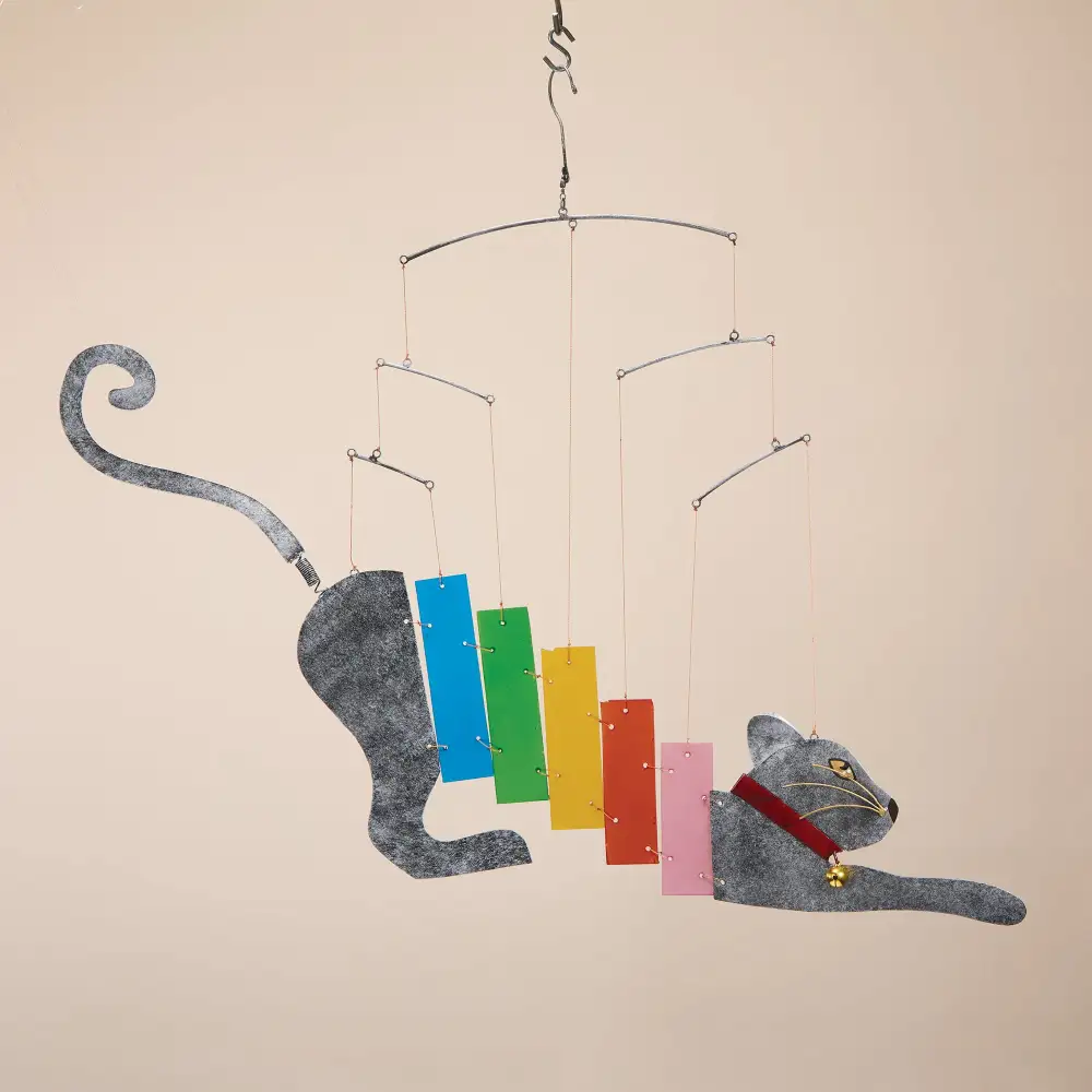 Modern Cat Decorative Hanging Wind Chime