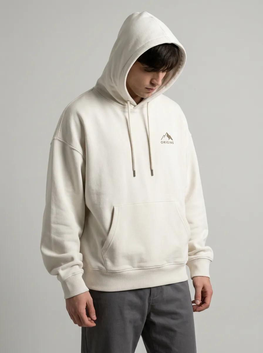 Men's Outdoor Nature Lover Origins Mountain Printed Hoodie