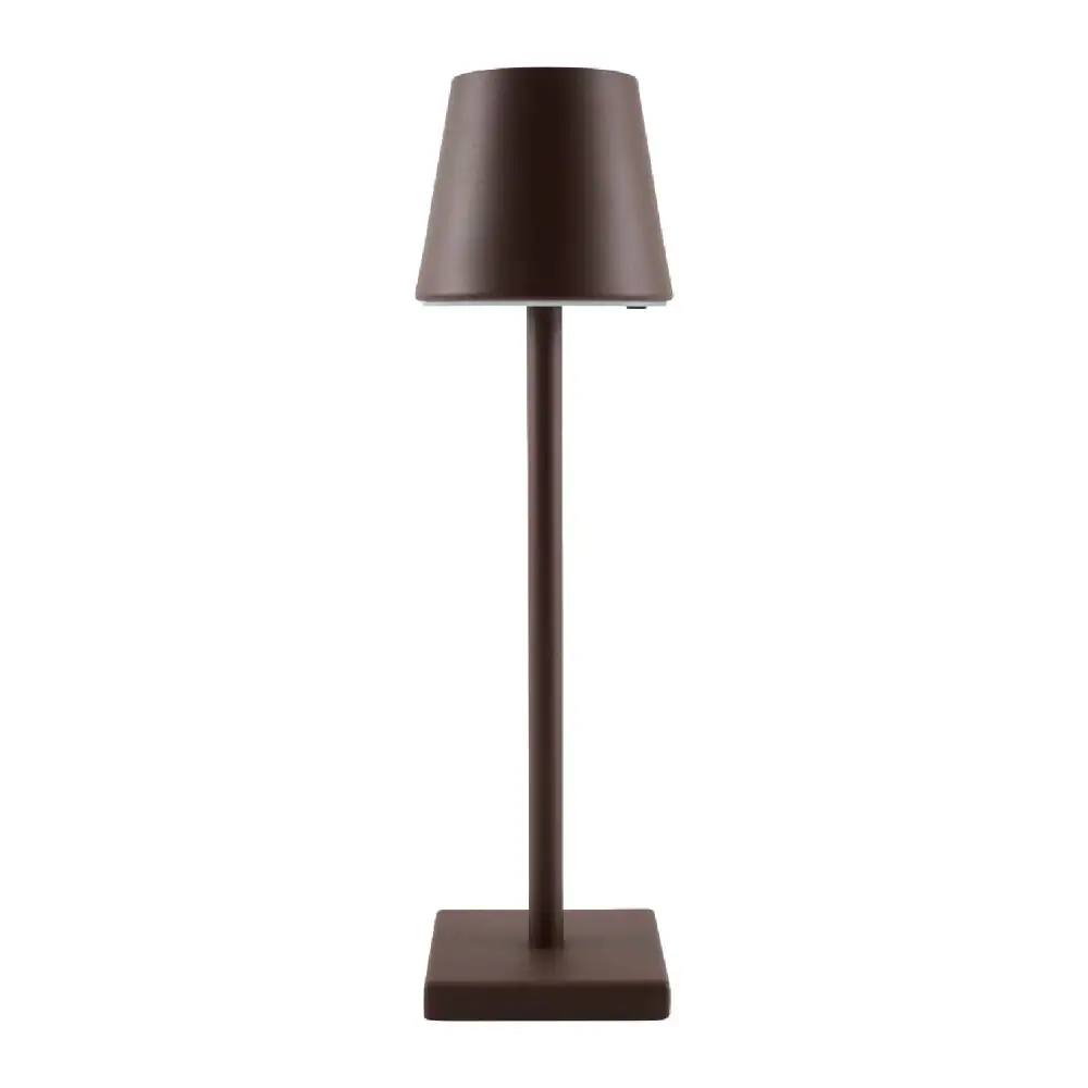 Painted Outdoor Modern Cement Metal Table Lamp