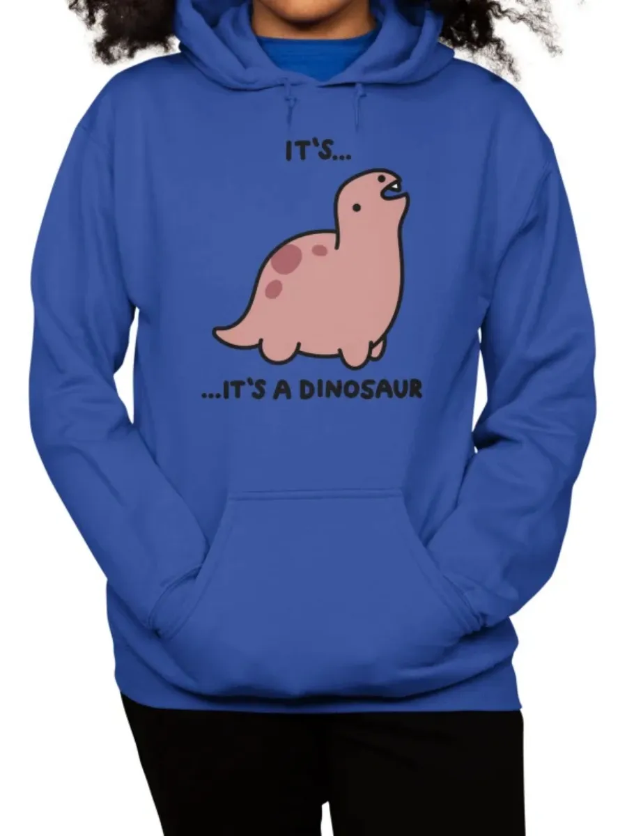 Funny Cute Dinosaur Graphic Hoodie
