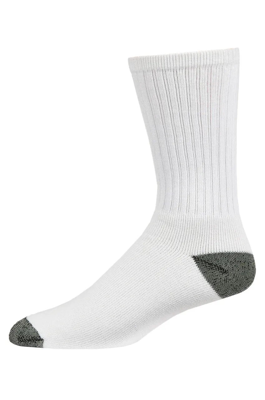 Cotton Blend Crew Sport Socks