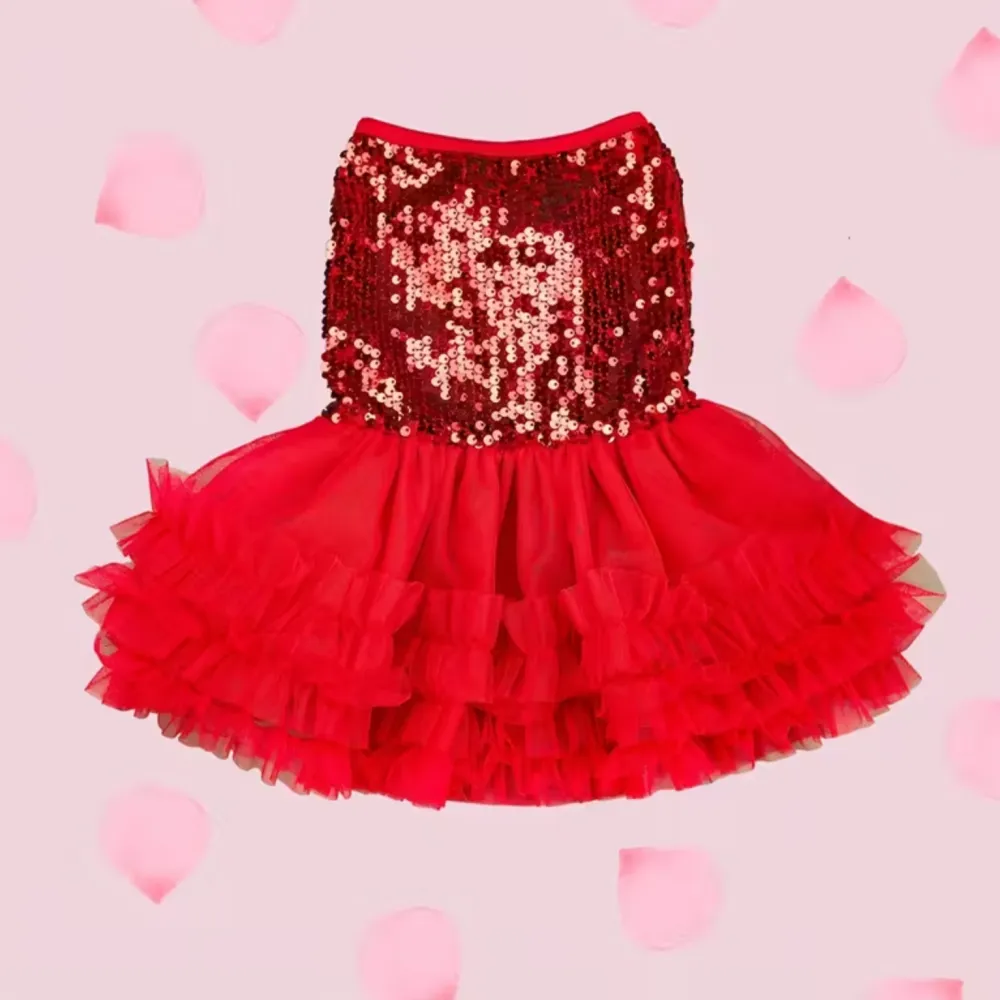 Sequin  Soft Classic Dog Dress