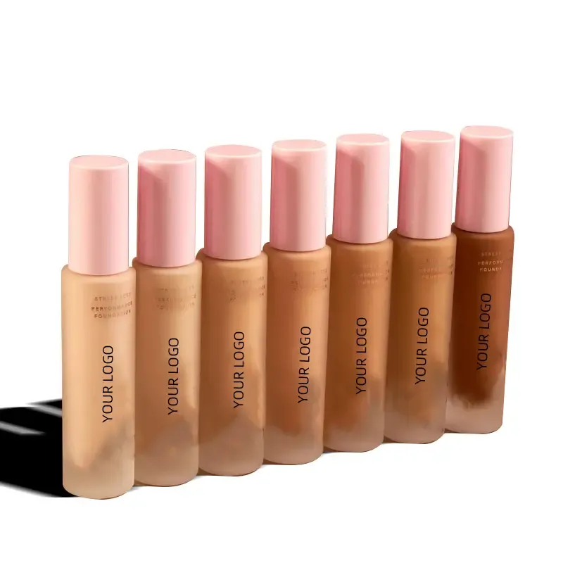 High Coverage Dark Liquid Foundation For Black Skin