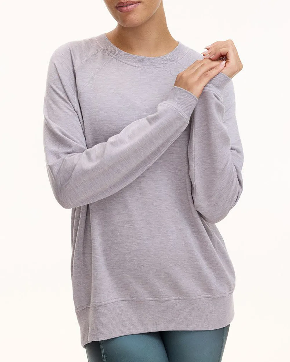 Long-Sleeve French Terry Sweatshirt 