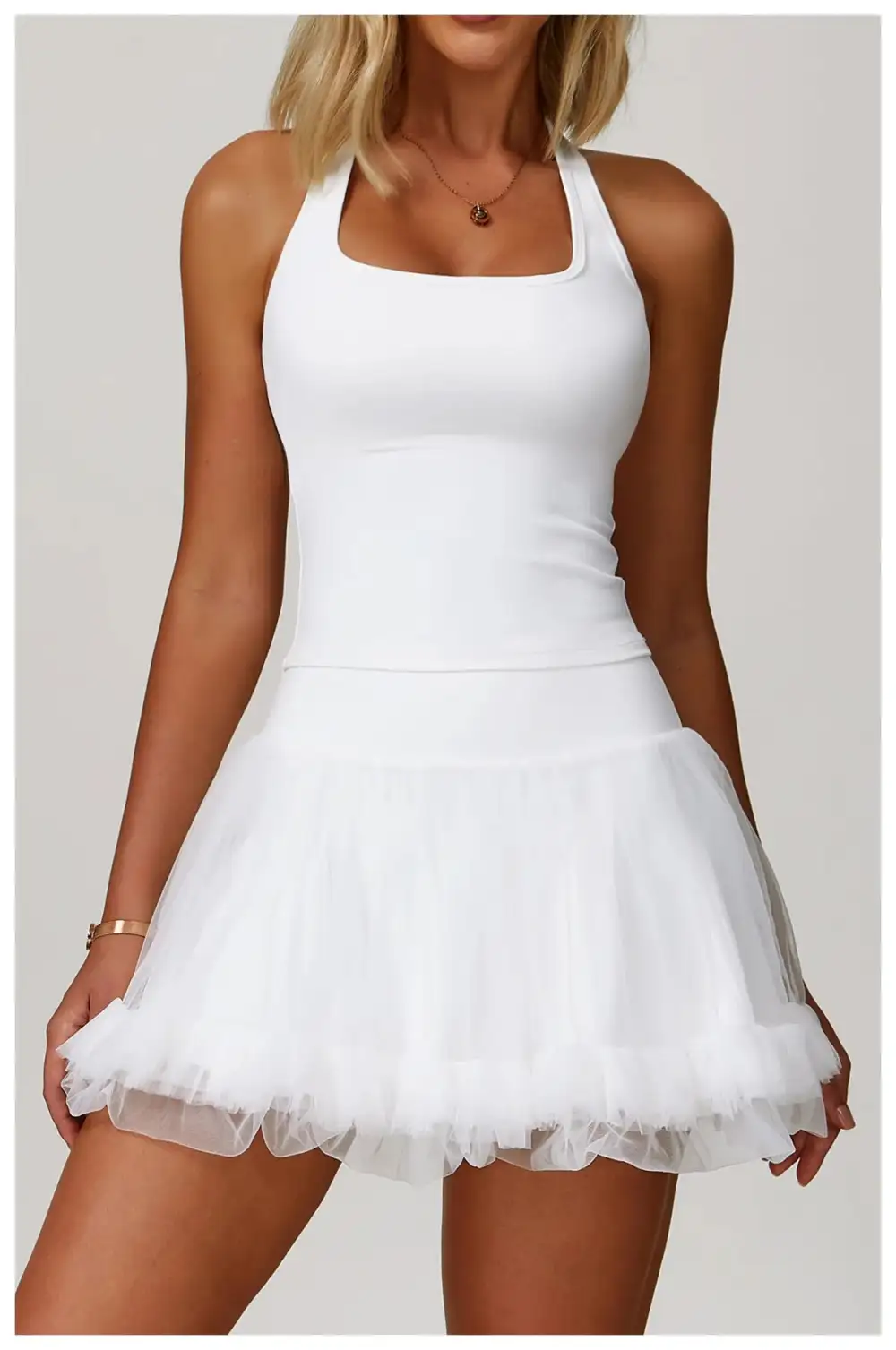 Tennis High-Waist Shorts