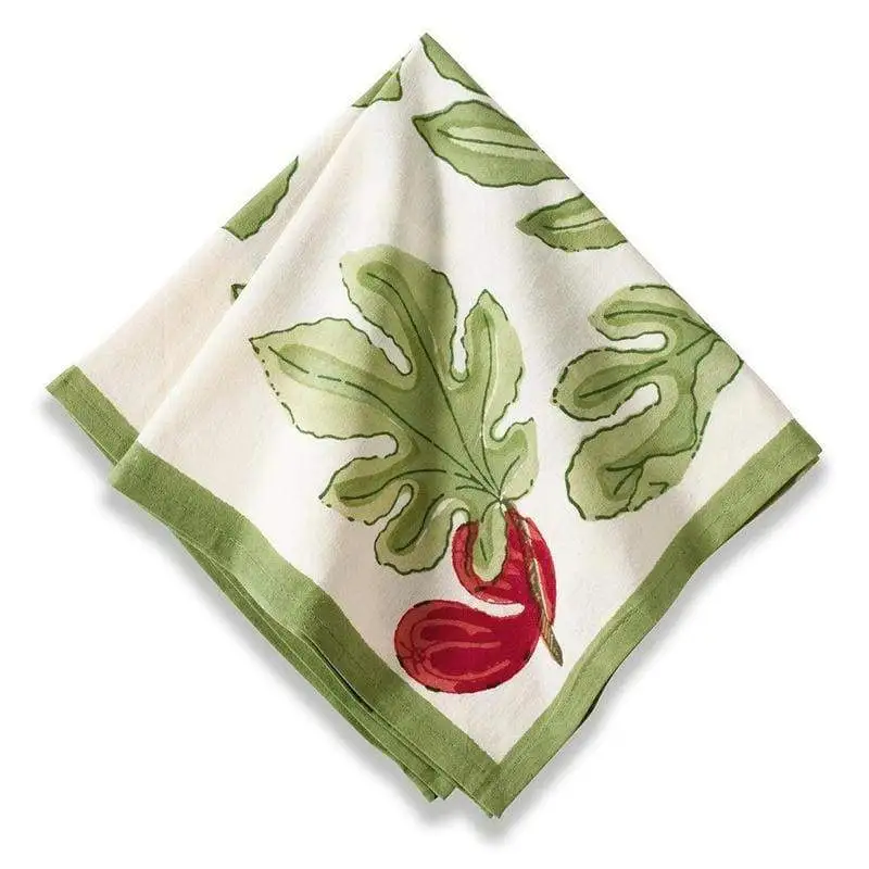Relaxed Fig Botanical Napkin Set