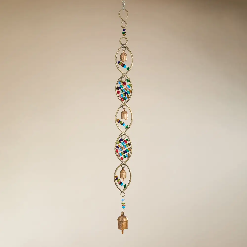 Refined Glass Decorative Hanging Wind Chime