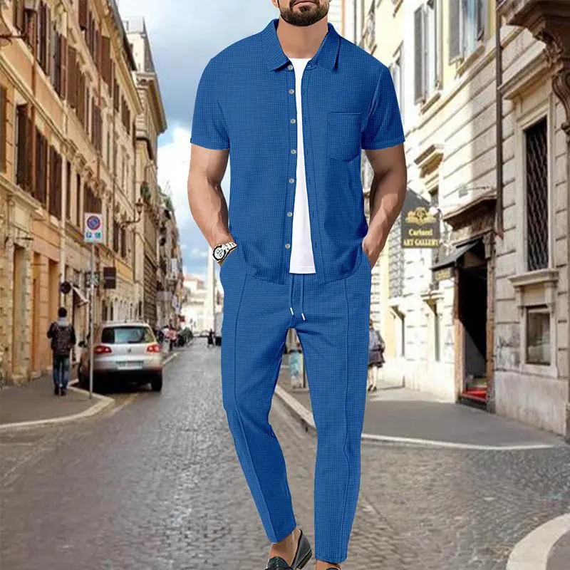 Button Shirt Set