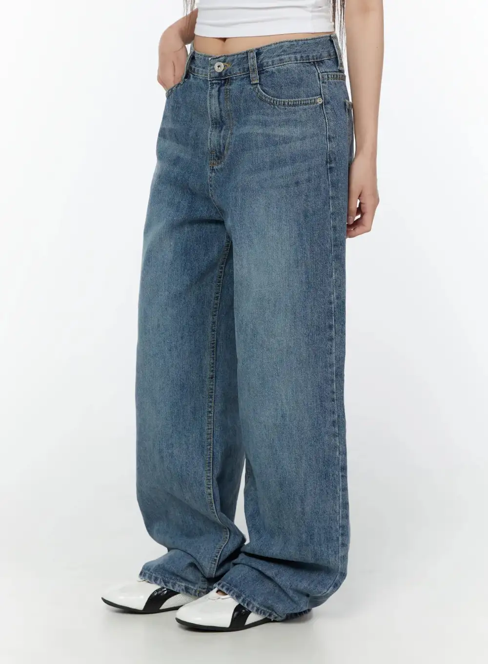 Relaxed Fit Denim Jeans