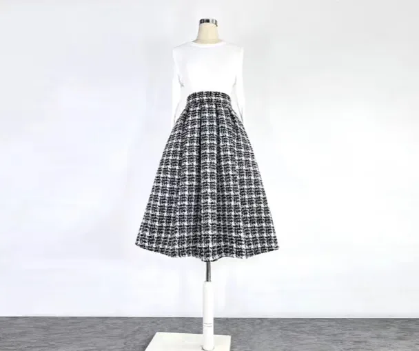 Casual Boho Everyday Casual Wool Skirt