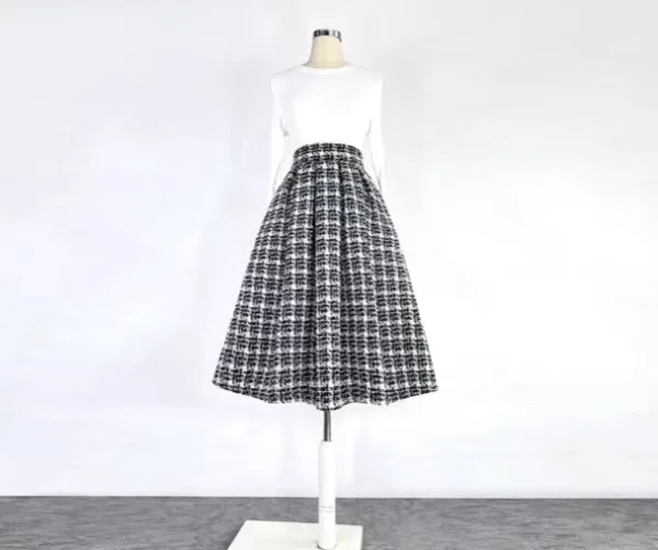 Casual Boho Everyday Casual Wool Skirt