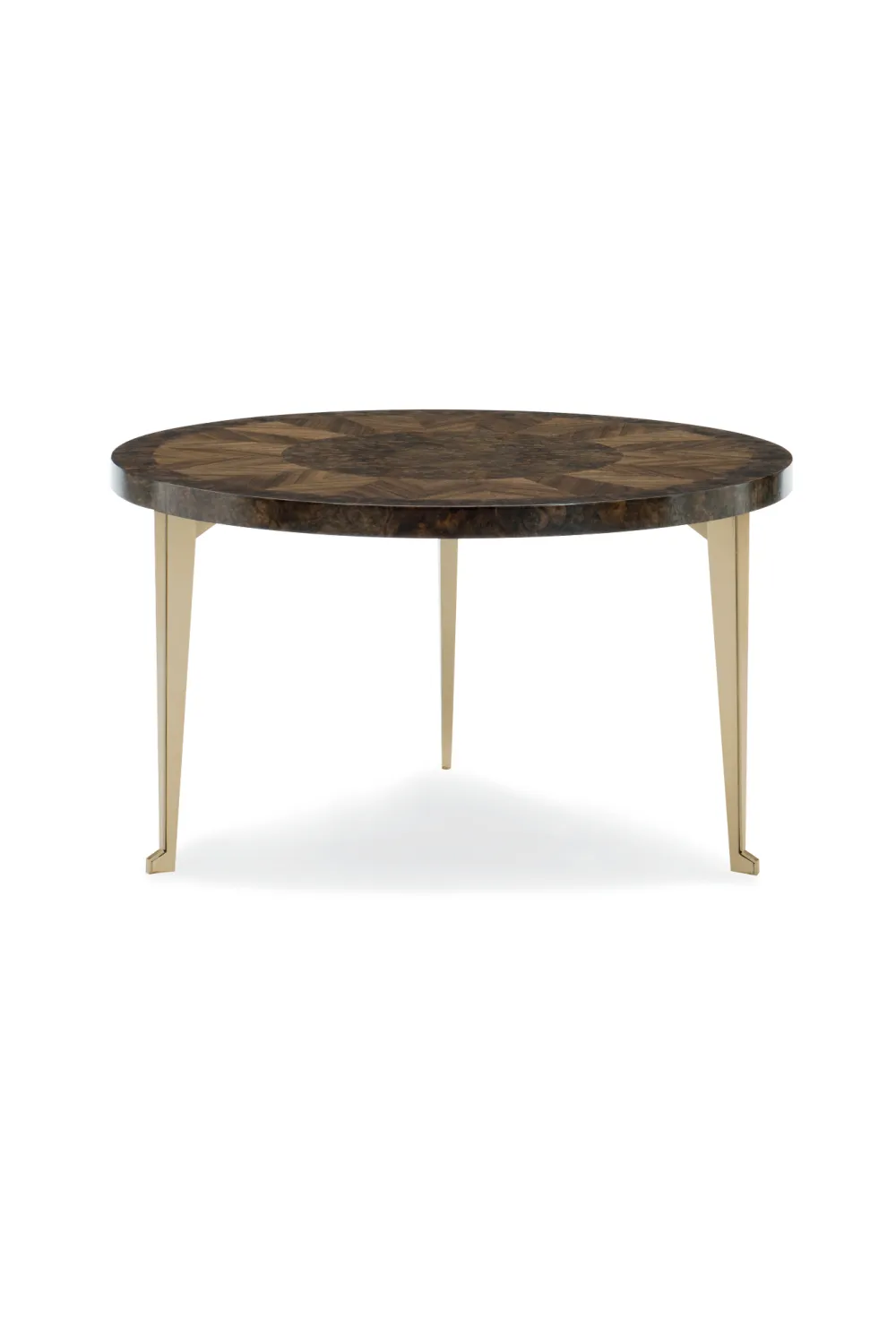 Round Wooden Cocktail Table