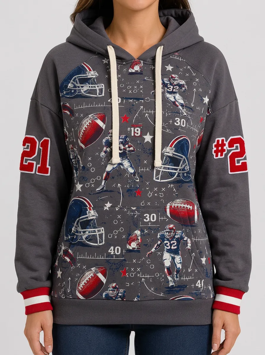 Women's Game Day Heritage Football Hoodie