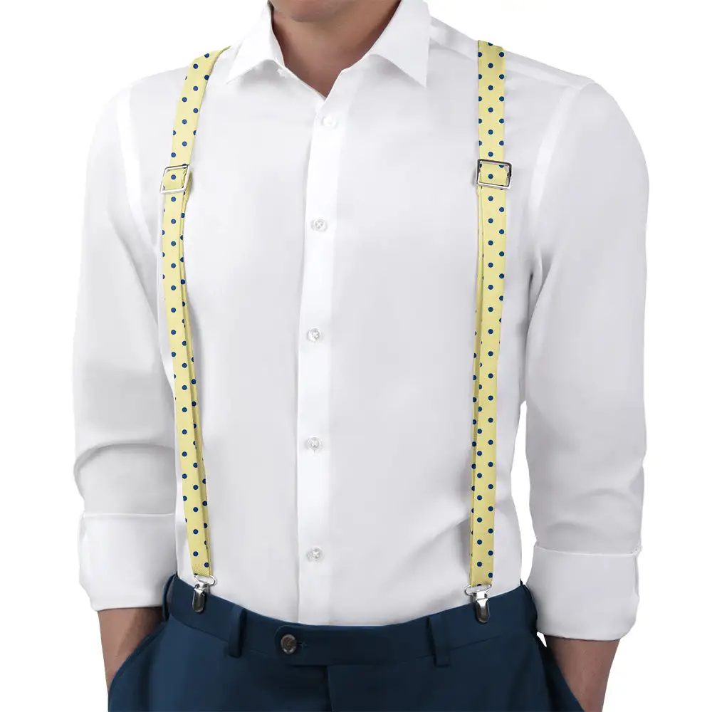 Franklin Dots Pattern Suspenders