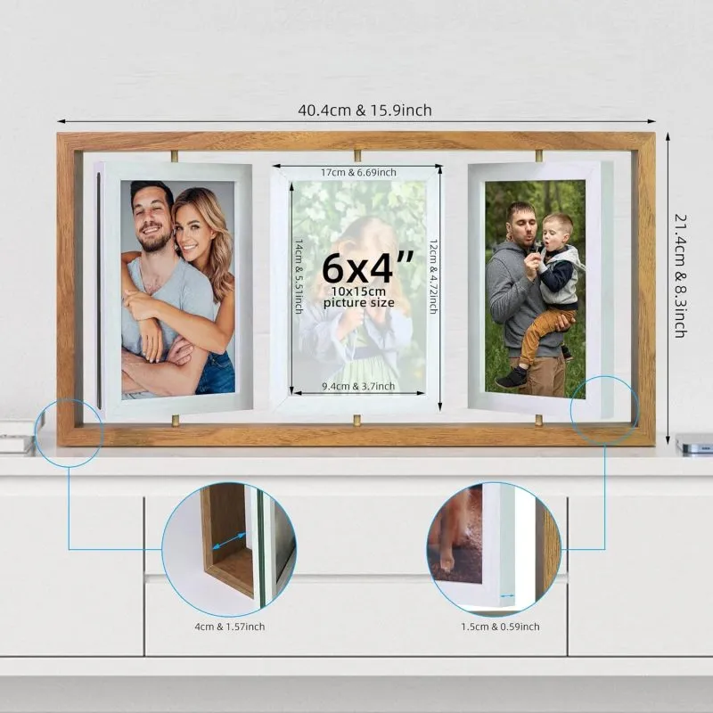 Rustic Wooden Family Frame