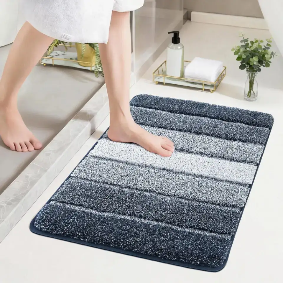 Ombre Square Bath Rug