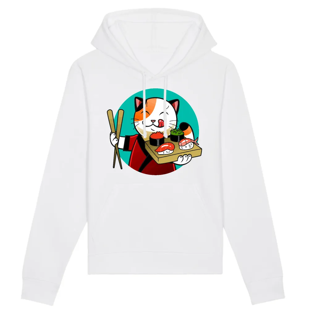 Snack Cat Graphic Pullover Hoodie