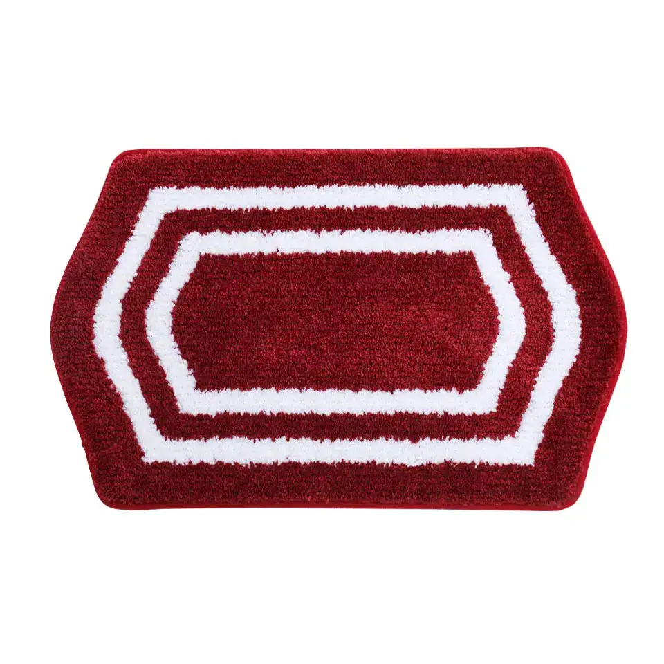 Plush Oval Bath Rug