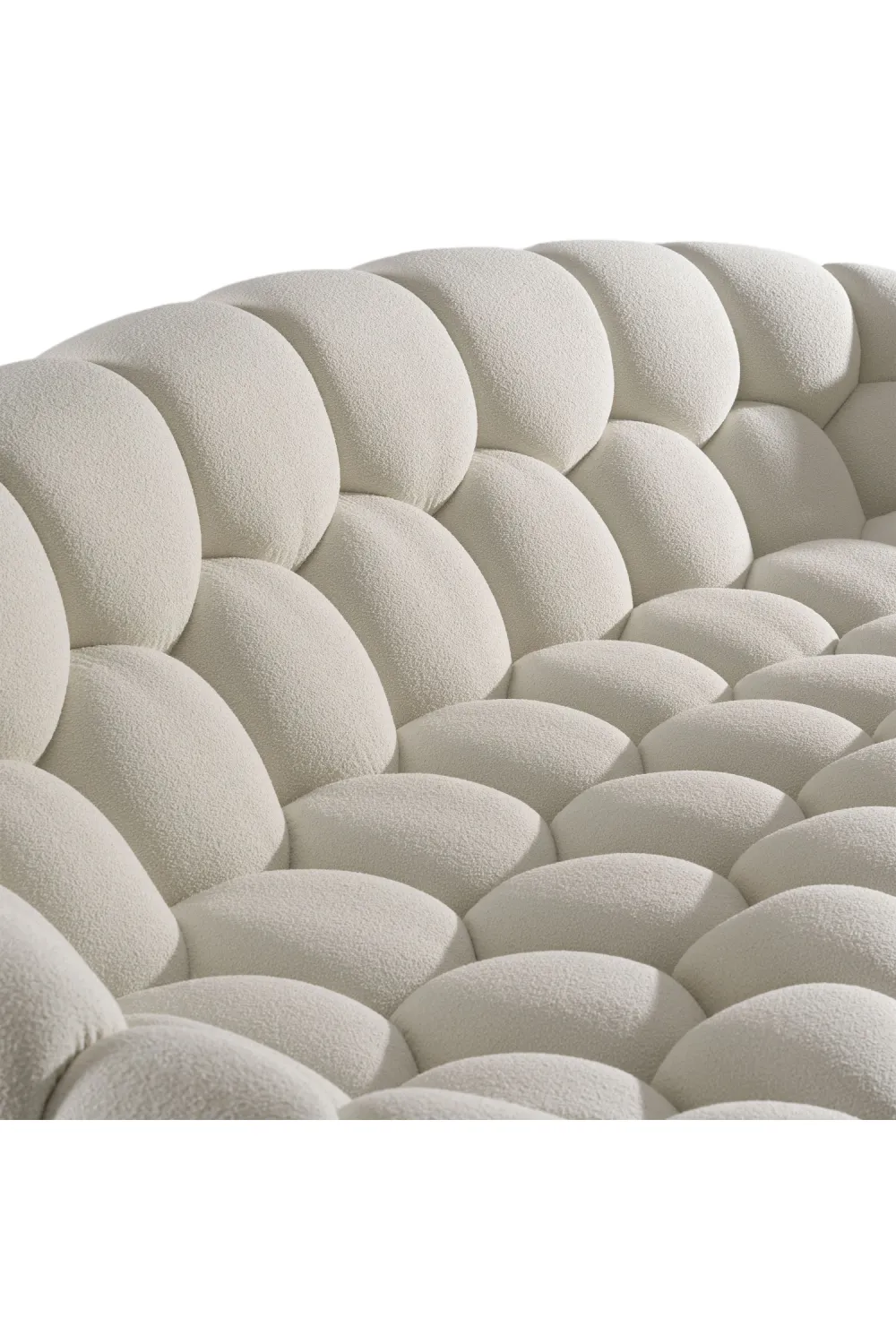 Curved Tufted Sofa