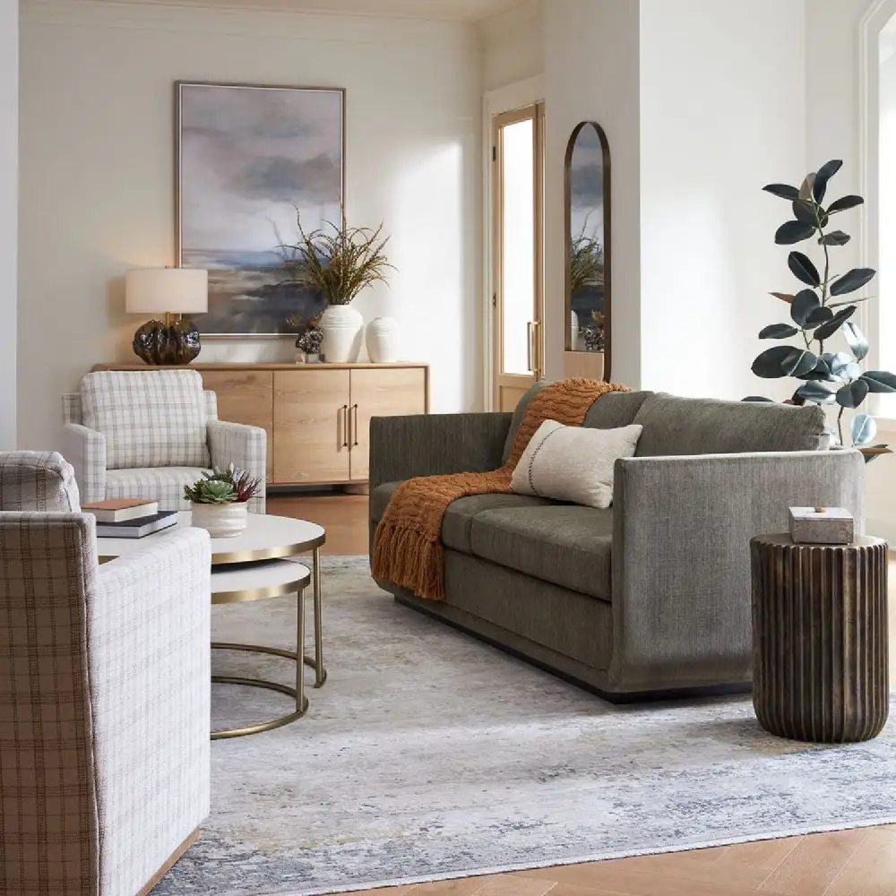 Relaxed Chenille Sofa