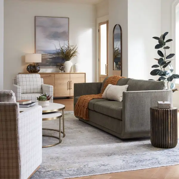Relaxed Chenille Sofa
