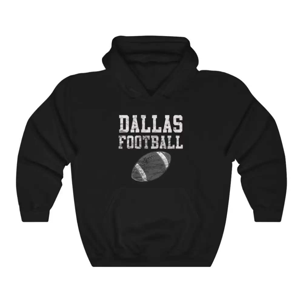 Everyday Vintage Football Graphic Pullover Hoodie