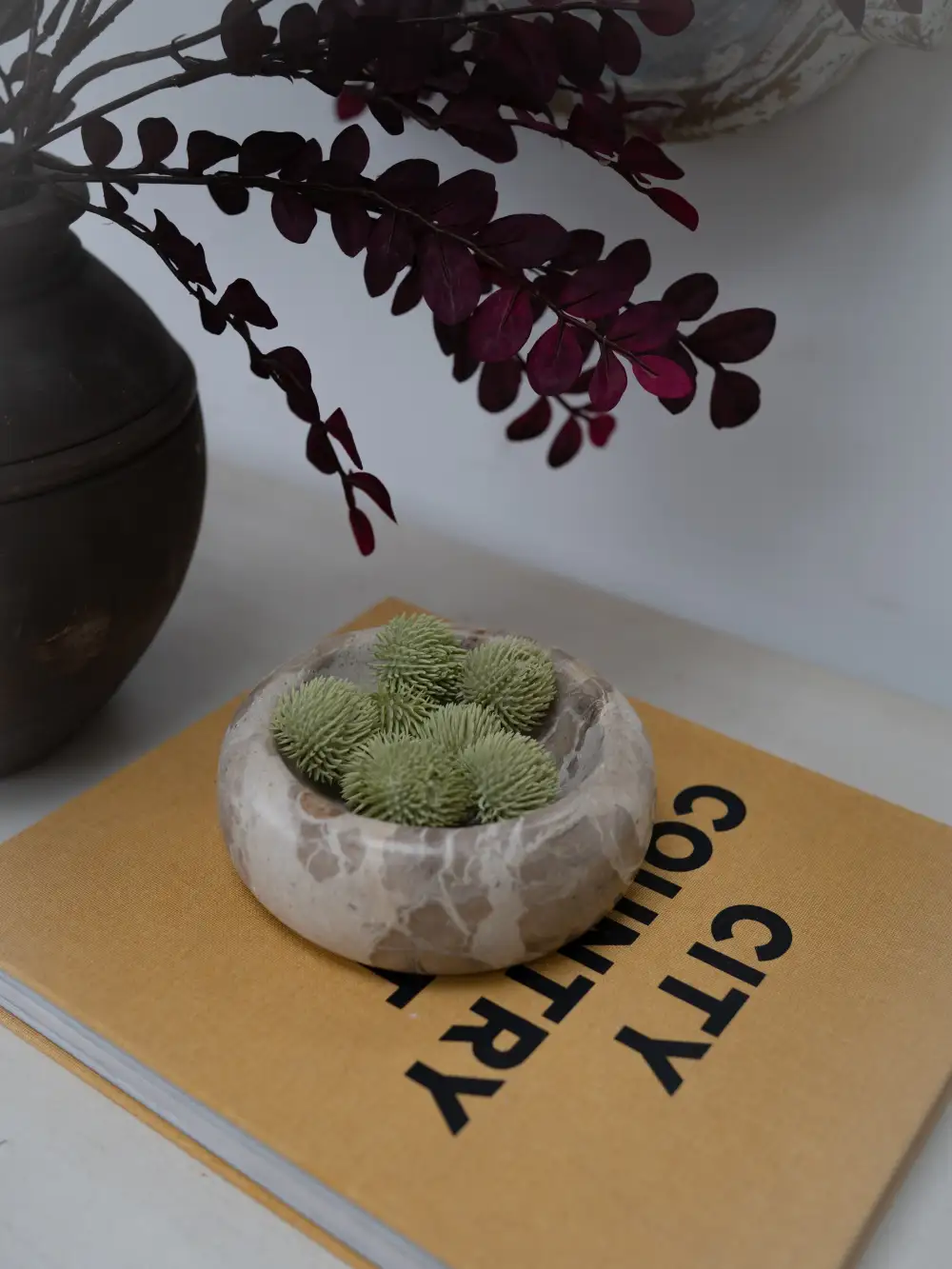 Marble Trinket Bowl