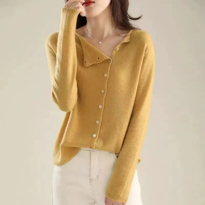 Structured Polished Cardigan