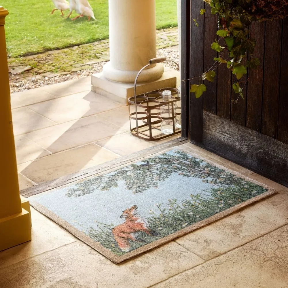 Fox & Blackbird Door Mat