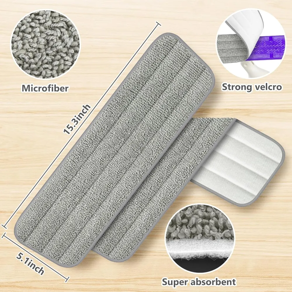 Washable Reusable Mop Pads