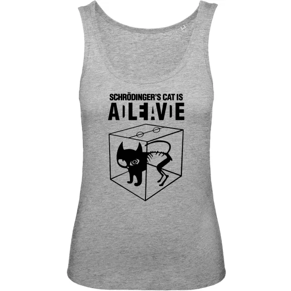 Curious Cat Graphic Tank