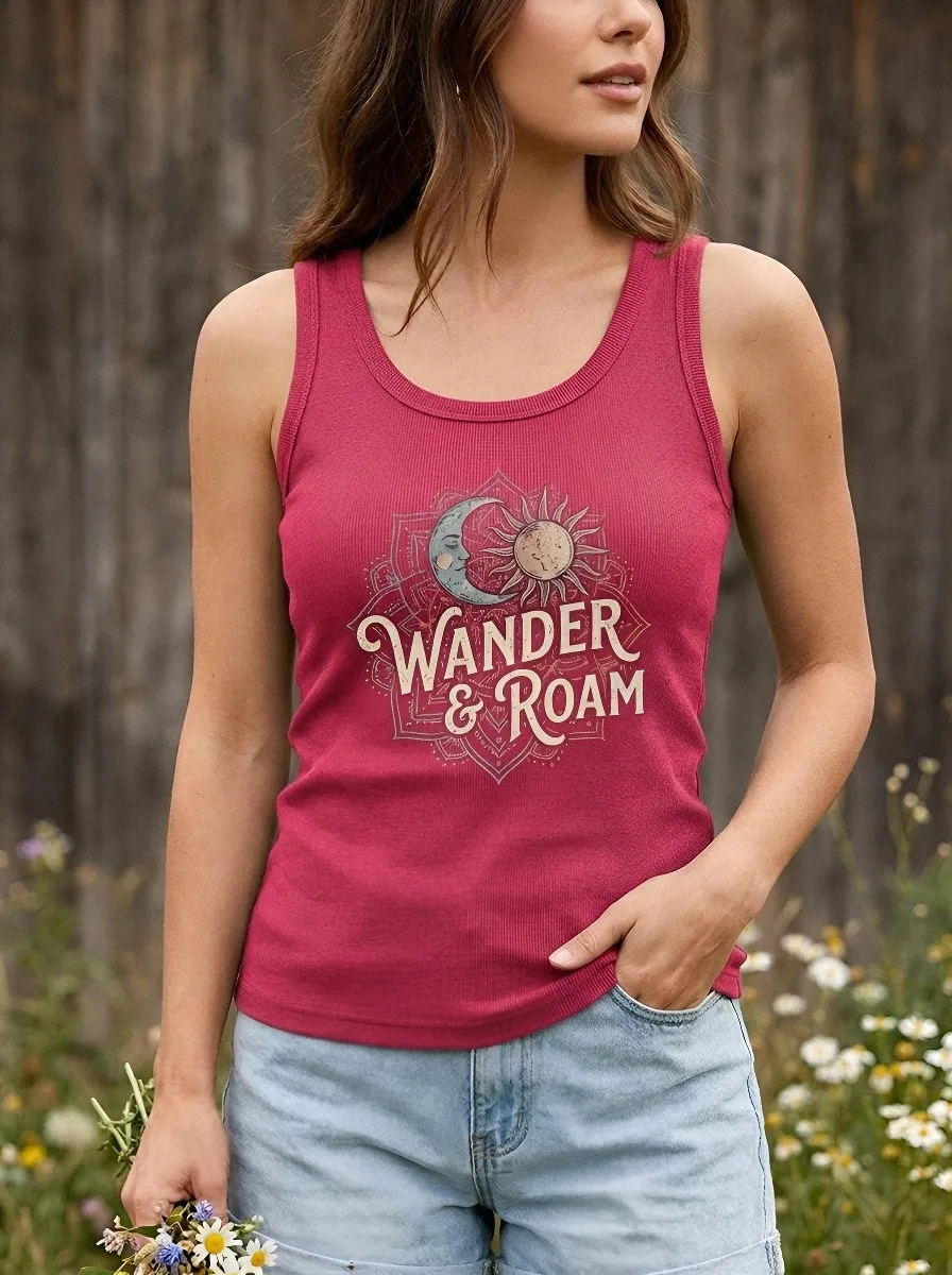 Wander Roam Celestial Tank Top