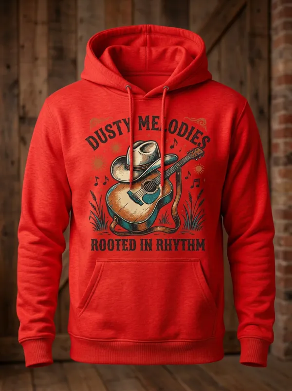 Cowboy Country Music Graphic Hoodie
