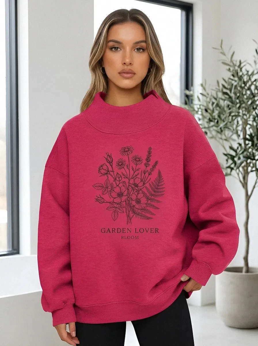 Garden Lover Floral Sweatshirt