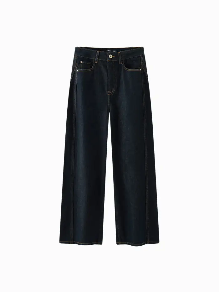 Men's Denim Open-weave Denim Pants