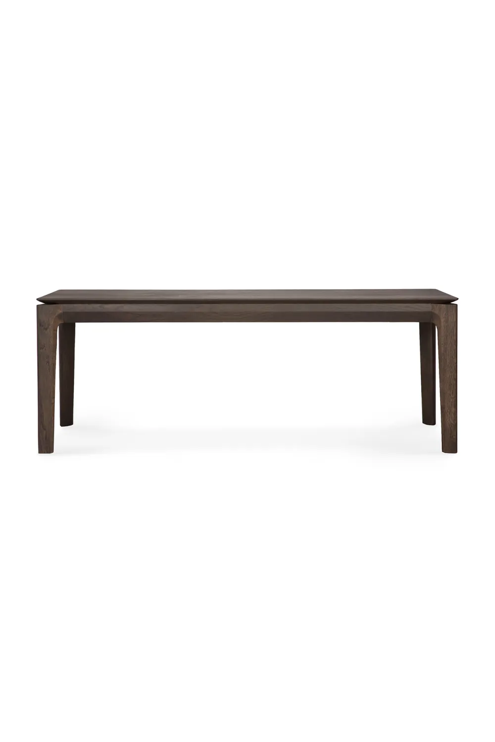 Sculptural Oak Accent Bench