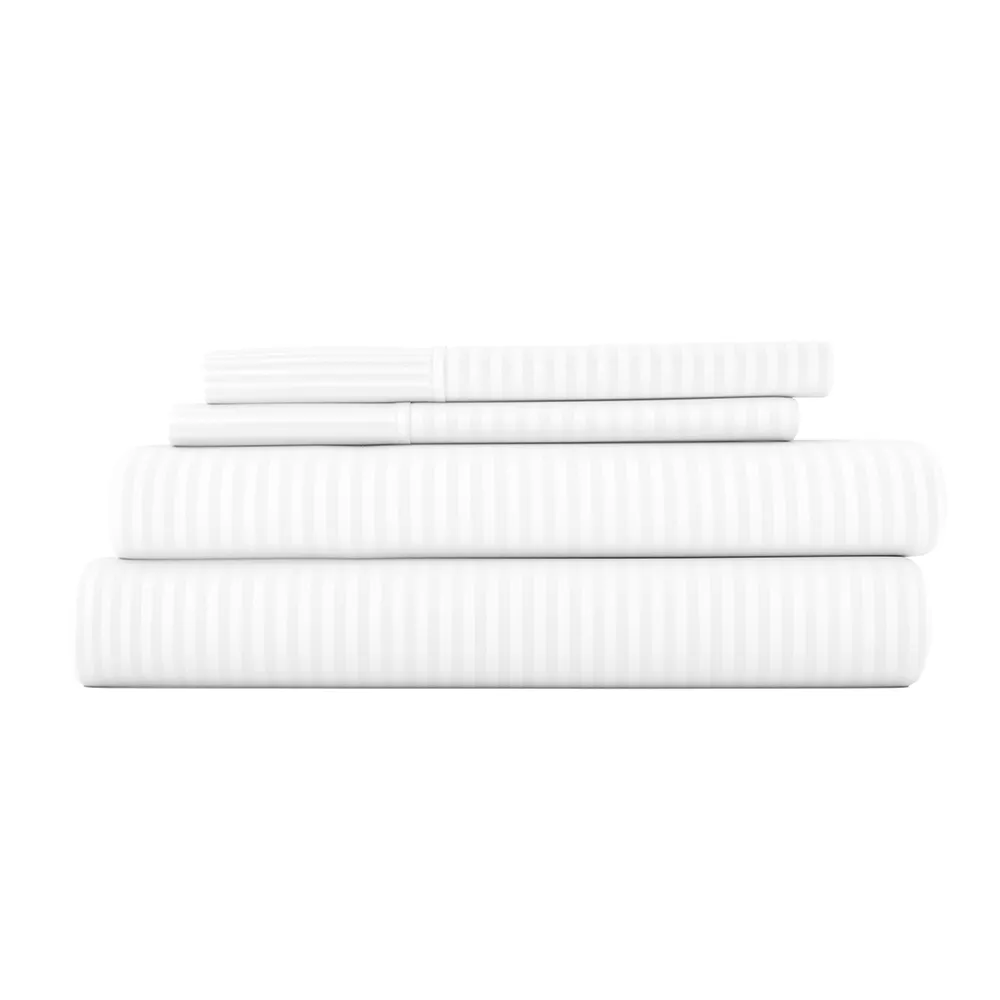 Striped Embossed Sheet Set