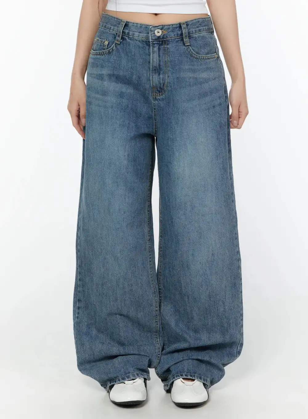 Relaxed Fit Denim Jeans