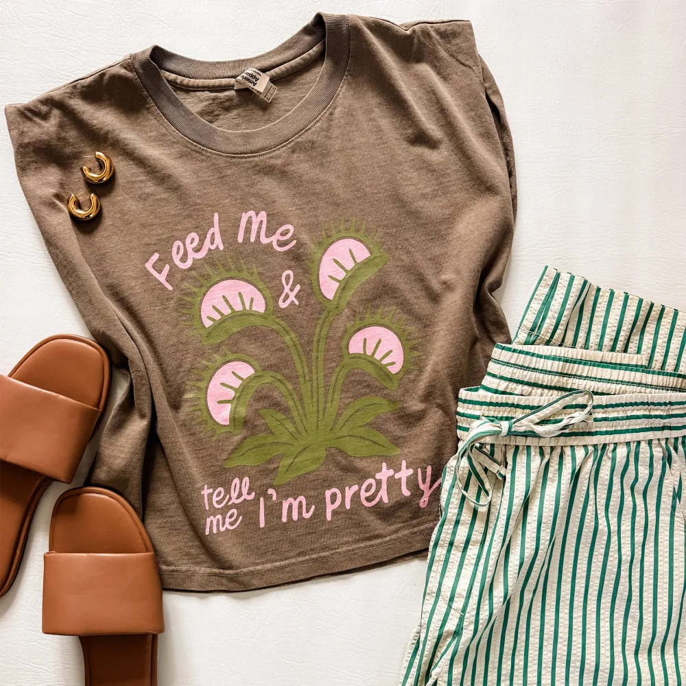Plant Lover Feed Graphic T-Shirt