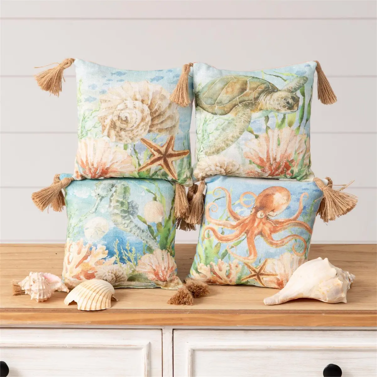 Classic Nautical Decorative Accent Pillow
