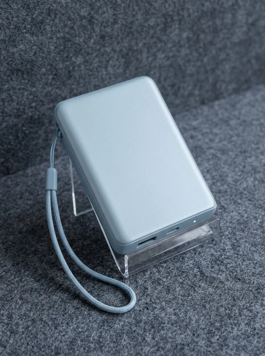 Matte Blue Power Bank