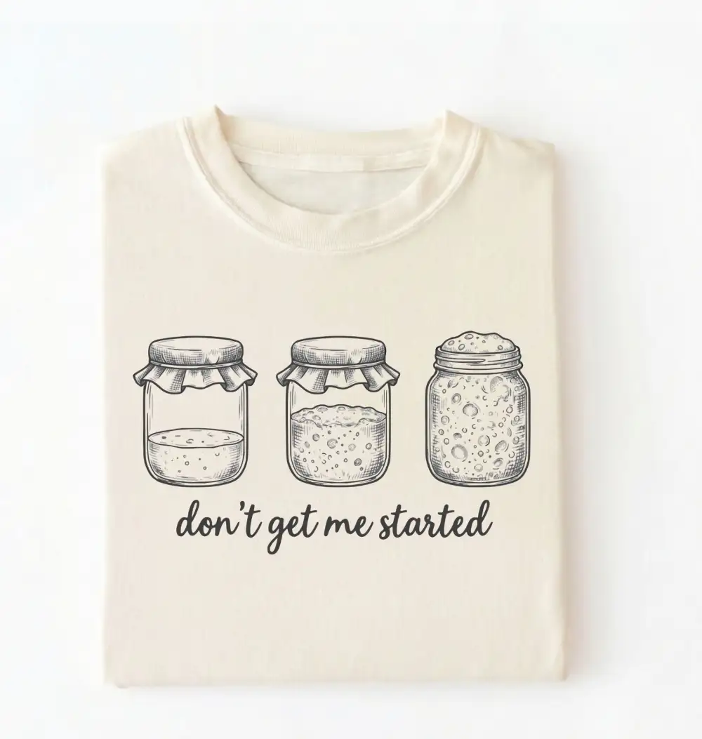 Bread Baking Easy Graphic Cotton Tee