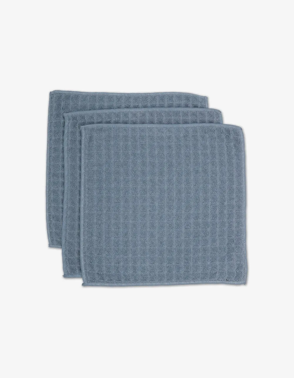Quick Dry Waffle Washcloth Trio