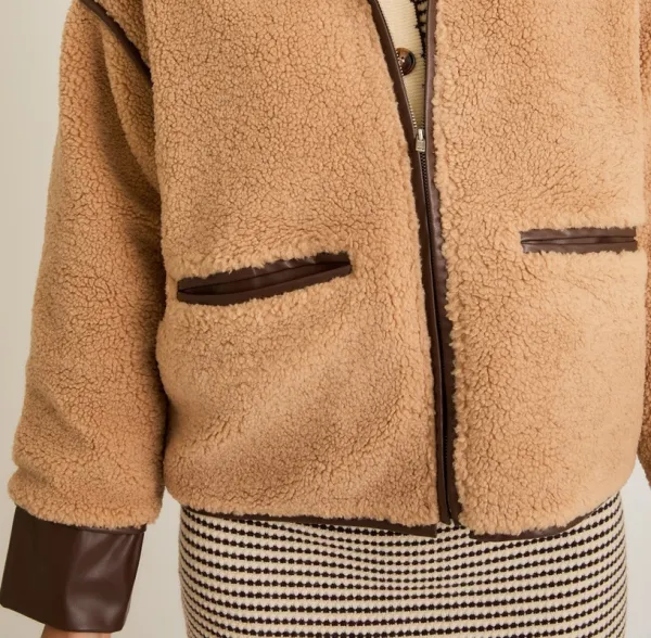 Easy Layer Brown Coated Jacket