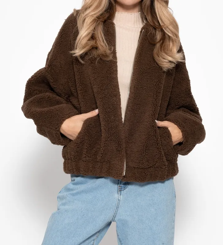 Brown Everyday Easy Jacket